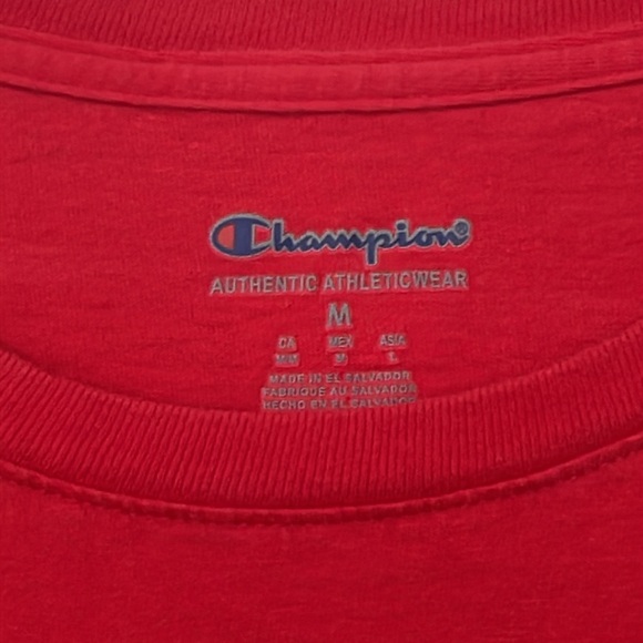 VINTAGE CHAMPION MEN'S CREW NECK T-SHIRT - Picture 4 of 8